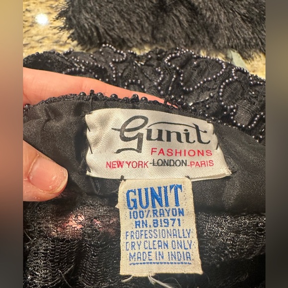 Elegant Vintage Black Lace Cardigan NWT - Picture 4 of 4